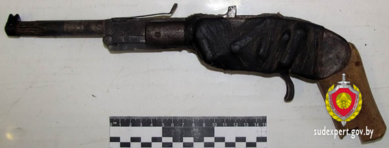 Житель Ушачского района сделал компактный пистолет